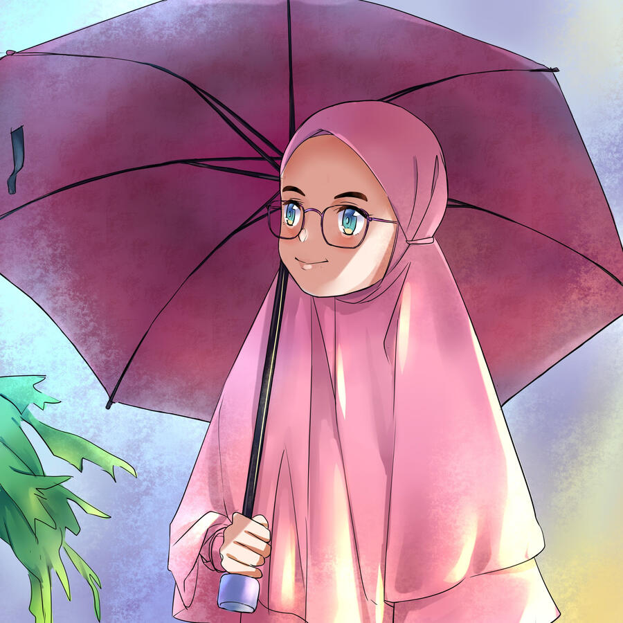 Rain will fall off, but dont let ur heart fall down :')