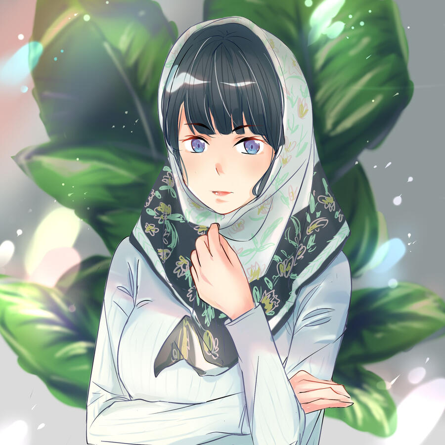 Please, Help me to wear this scarf, im just converted to Islam